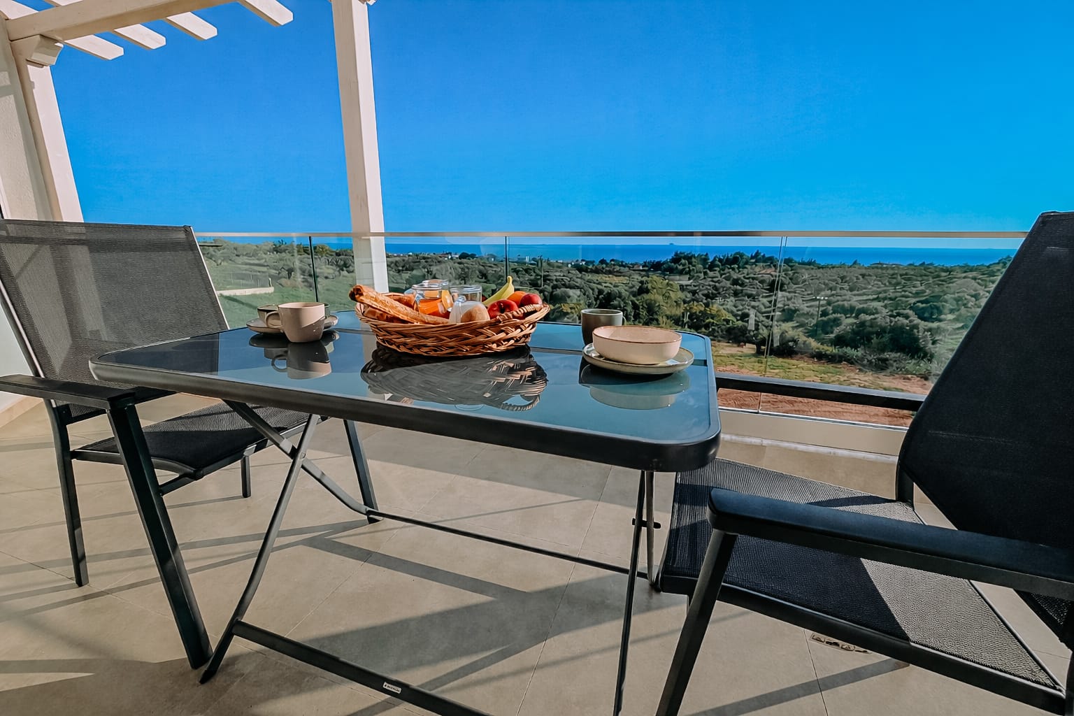 Breakfast Menu balcony